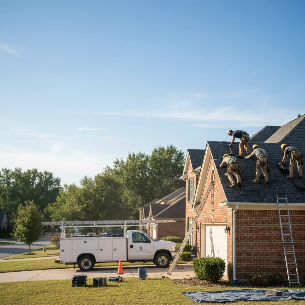 Roof Repair in Morganville